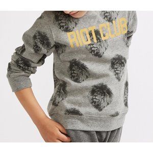 Riot Club Lion Crewneck Sweatshirt NEW WITH TAGS size 4-5